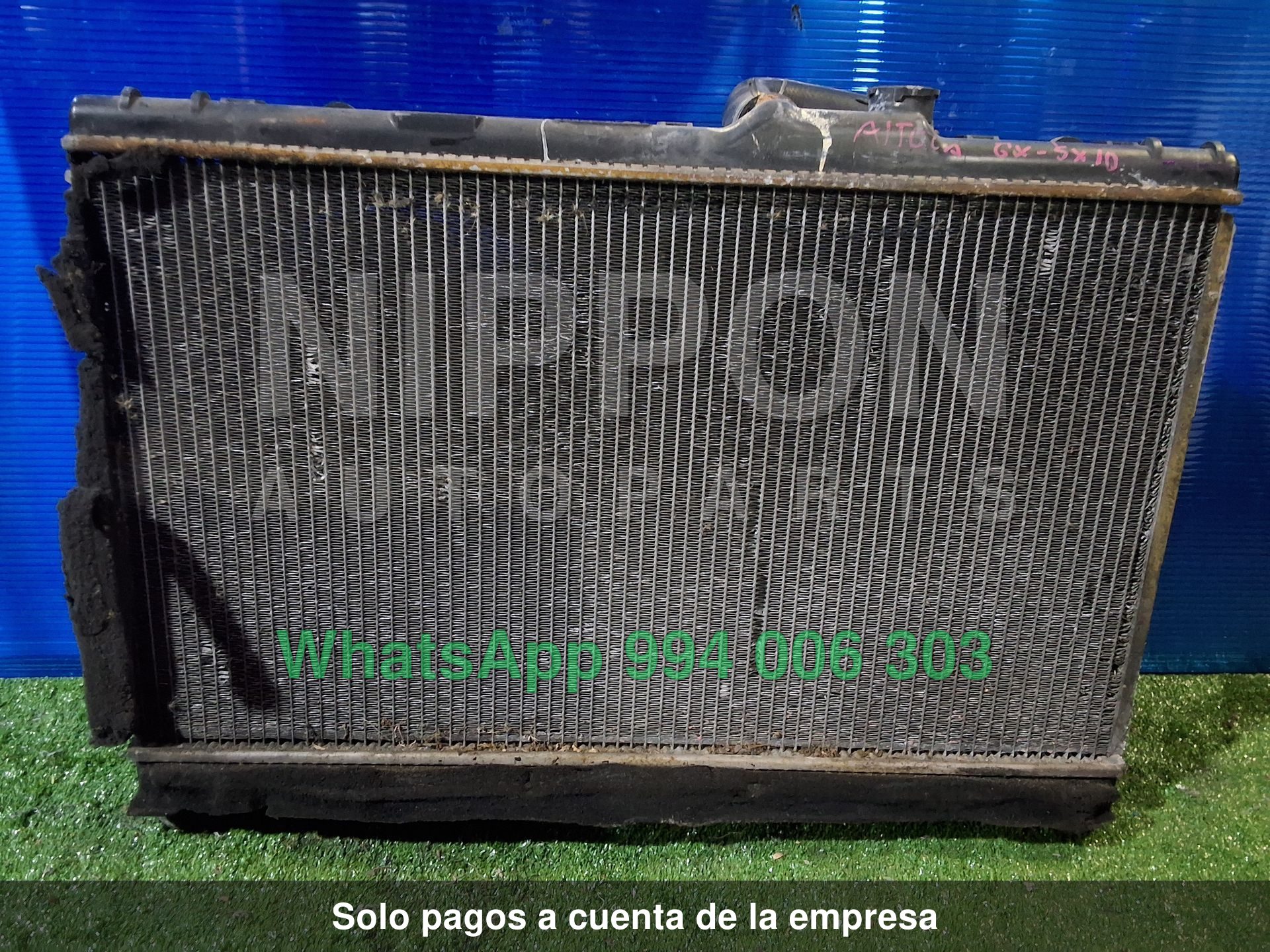 RADIADOR GASOLINERO TOYOTA ALTEZZA 1998-2005 SEDAN GXE10 SXE10