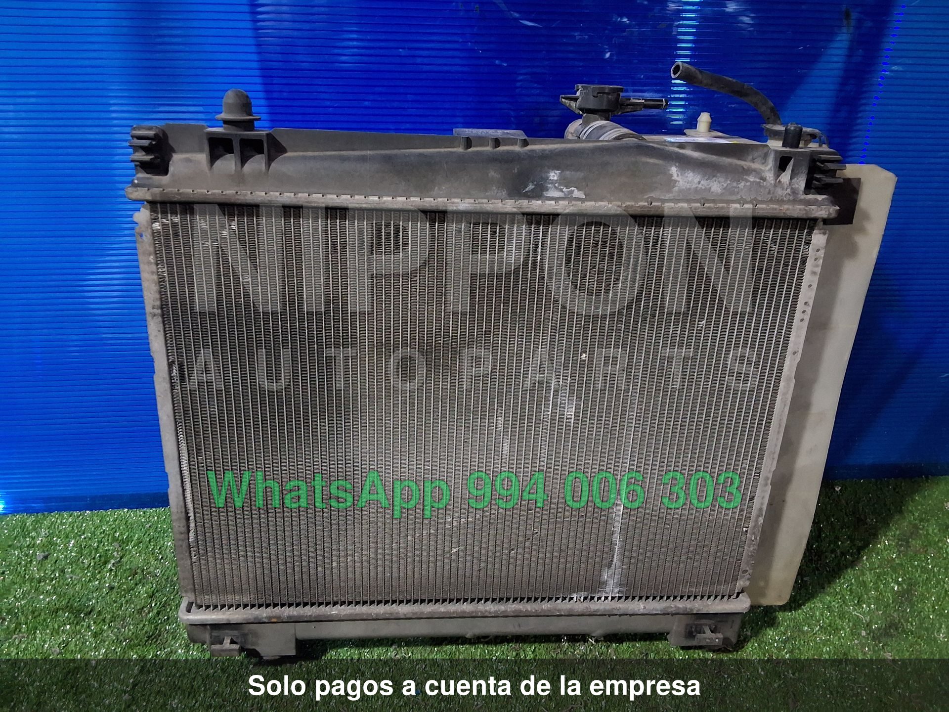 RADIADOR GASOLINERO TOYOTA BELTA 2005-2012 SEDAN KSP92 SCP92