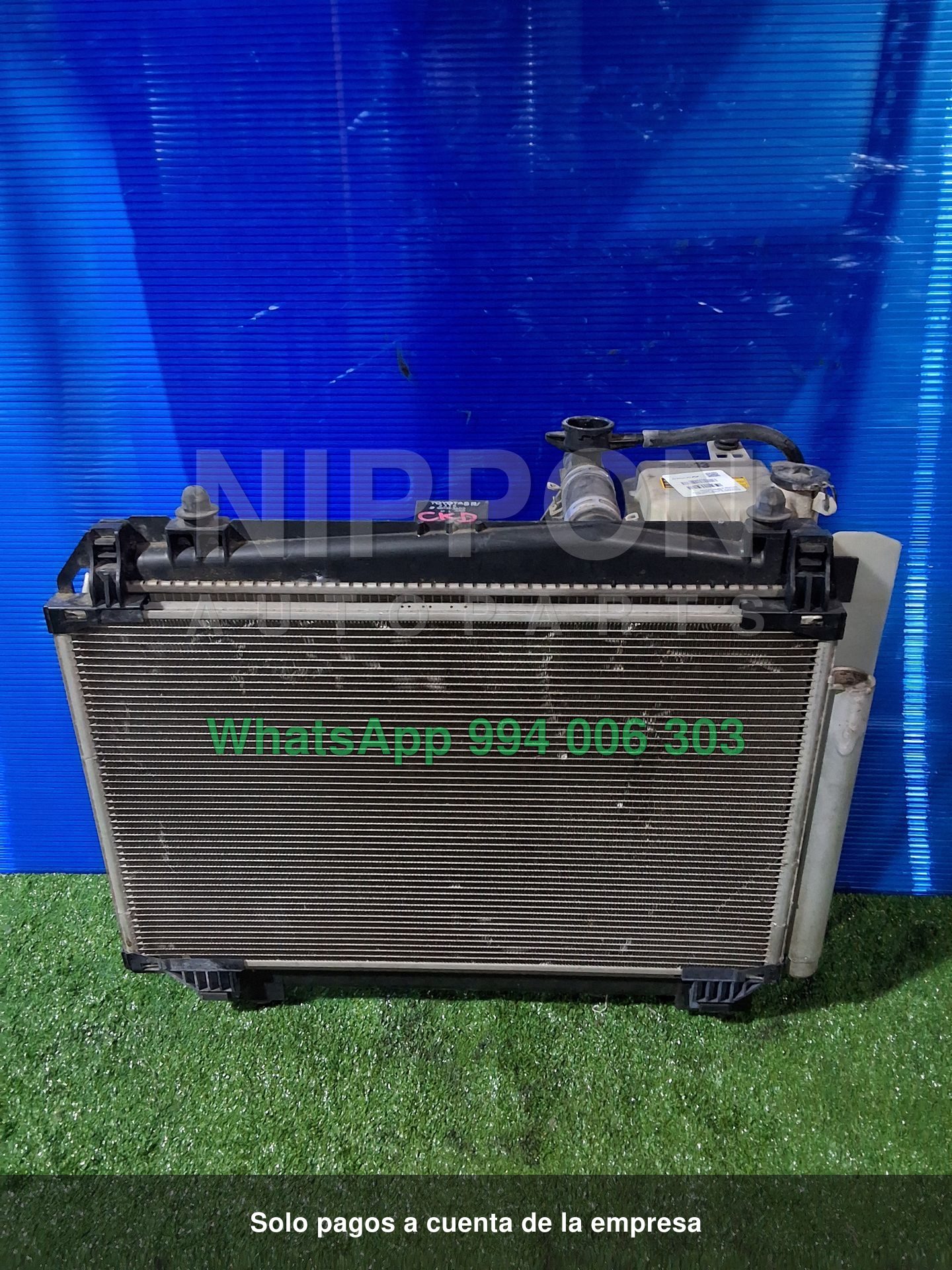 RADIADOR GASOLINERO TOYOTA BELTA 2005-2012 SEDAN KSP92 SCP92