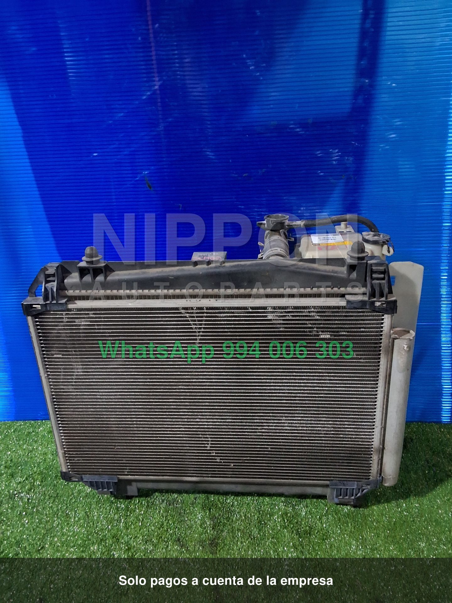 RADIADOR GASOLINERO TOYOTA BELTA 2005-2012 SEDAN KSP92 SCP92
