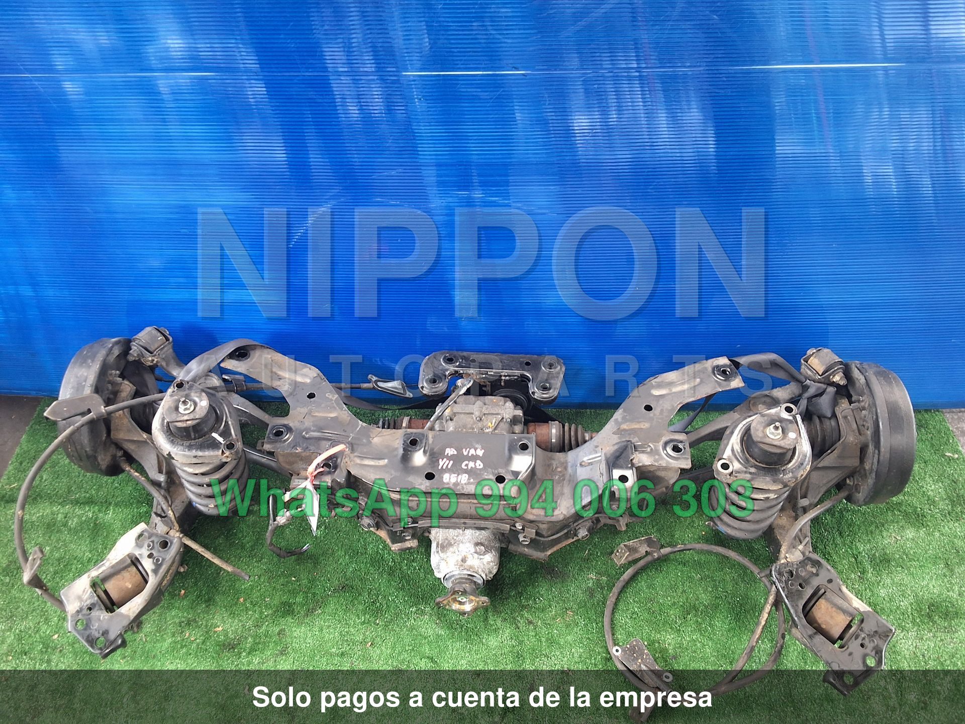 EJE POSTERIOR COMPLETO NISSAN AD VAN 1999-2008 VAN VFY11 WHNY11