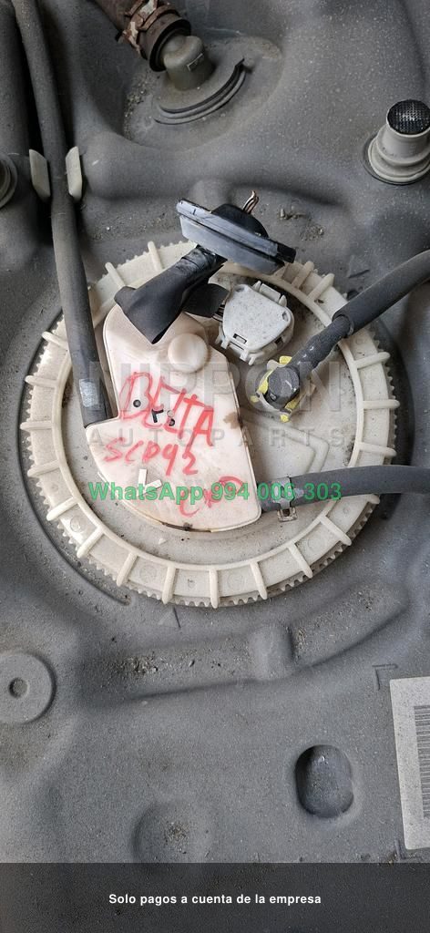 BOMBA DE GASOLINA COMPLETA TOYOTA BELTA 2005-2012 SEDAN KSP92 SCP92
