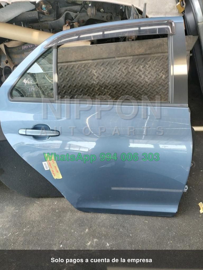 PUERTA POSTERIOR RH TOYOTA BELTA 2005-2012 SEDAN KSP92 SCP92