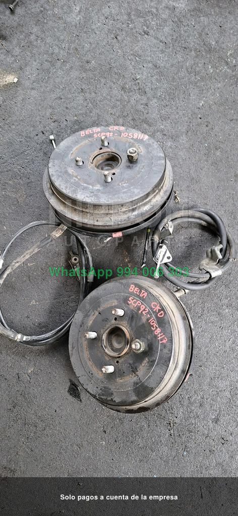 TAMBOR DE FRENO PAR TOYOTA BELTA 2005-2012 SEDAN KSP92 SCP92