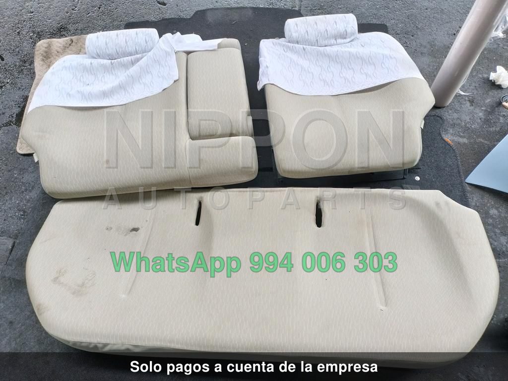 ASIENTO POSTERIOR DE AUTO TOYOTA BELTA 2005-2012 SEDAN KSP92 SCP92