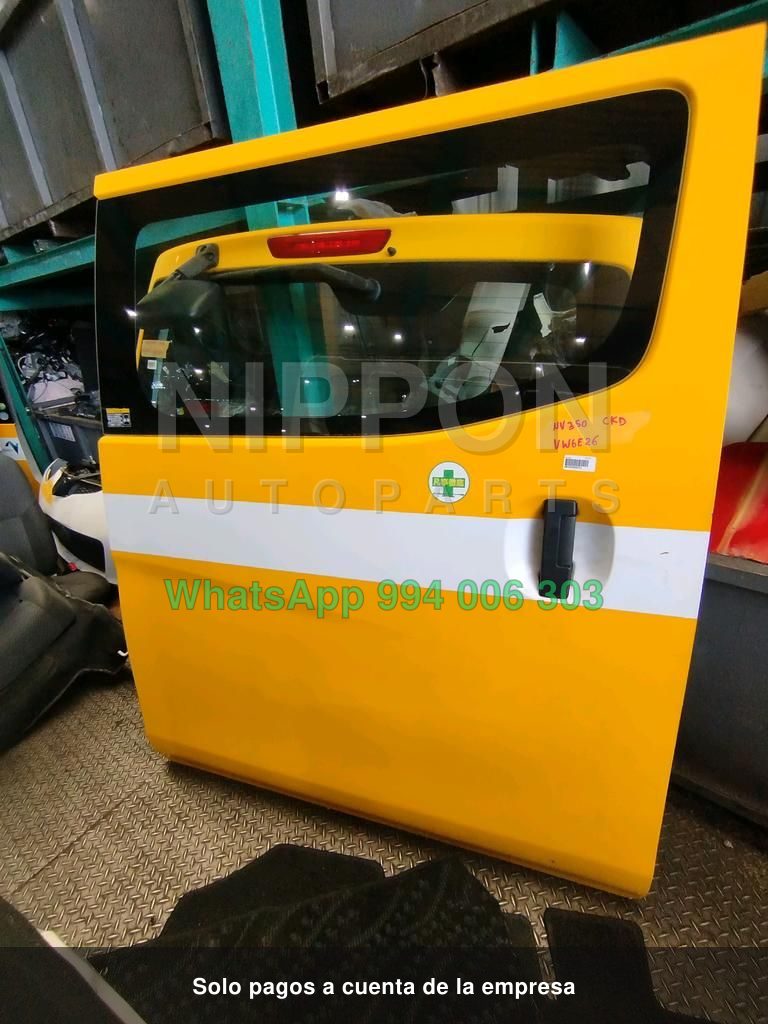 PUERTA POSTERIOR RH NISSAN CARAVAN 2012-2026 VAN VR2E26 CW4E26
