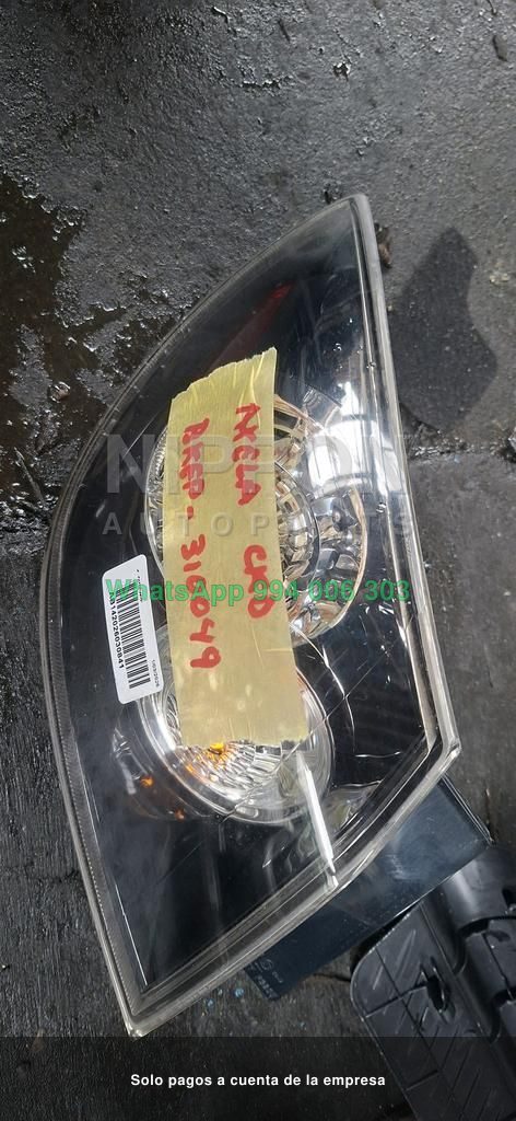 FARO POSTERIOR LH MAZDA AXELA 2003-2009 SEDAN BKEP BK5P