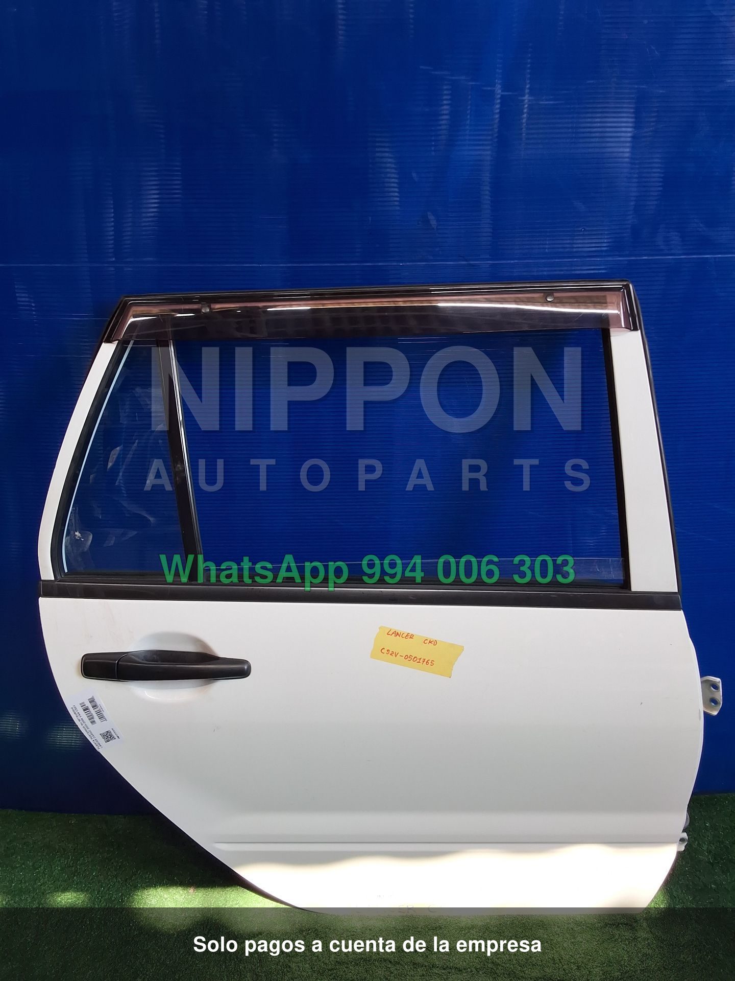 PUERTA POSTERIOR RH MITSUBISHI LANCER CARGO 2003-2008 VAN CS2V