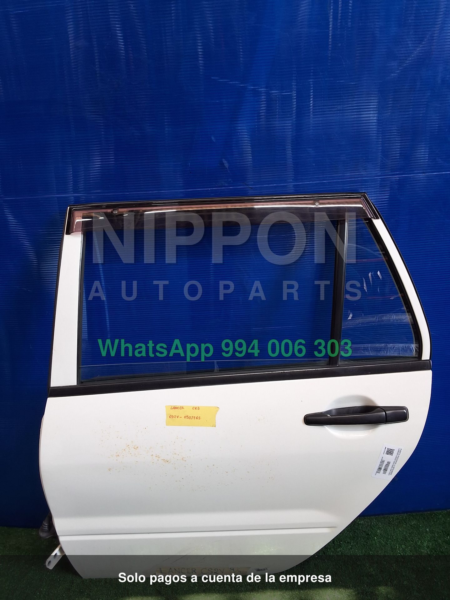 PUERTA POSTERIOR LH MITSUBISHI LANCER CARGO 2003-2008 VAN CS2V