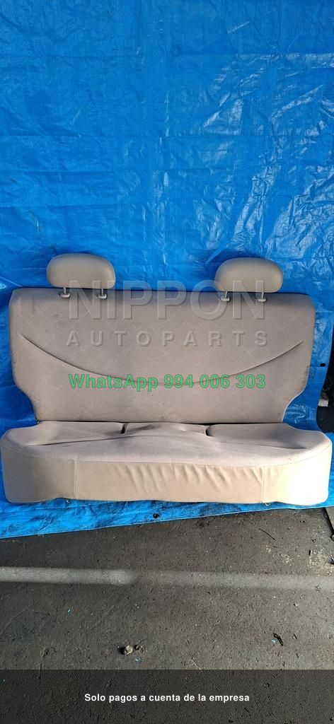 ASIENTO POSTERIOR DE AUTO TOYOTA PLATZ 1999-2005 SEDAN SCP11 NCP16