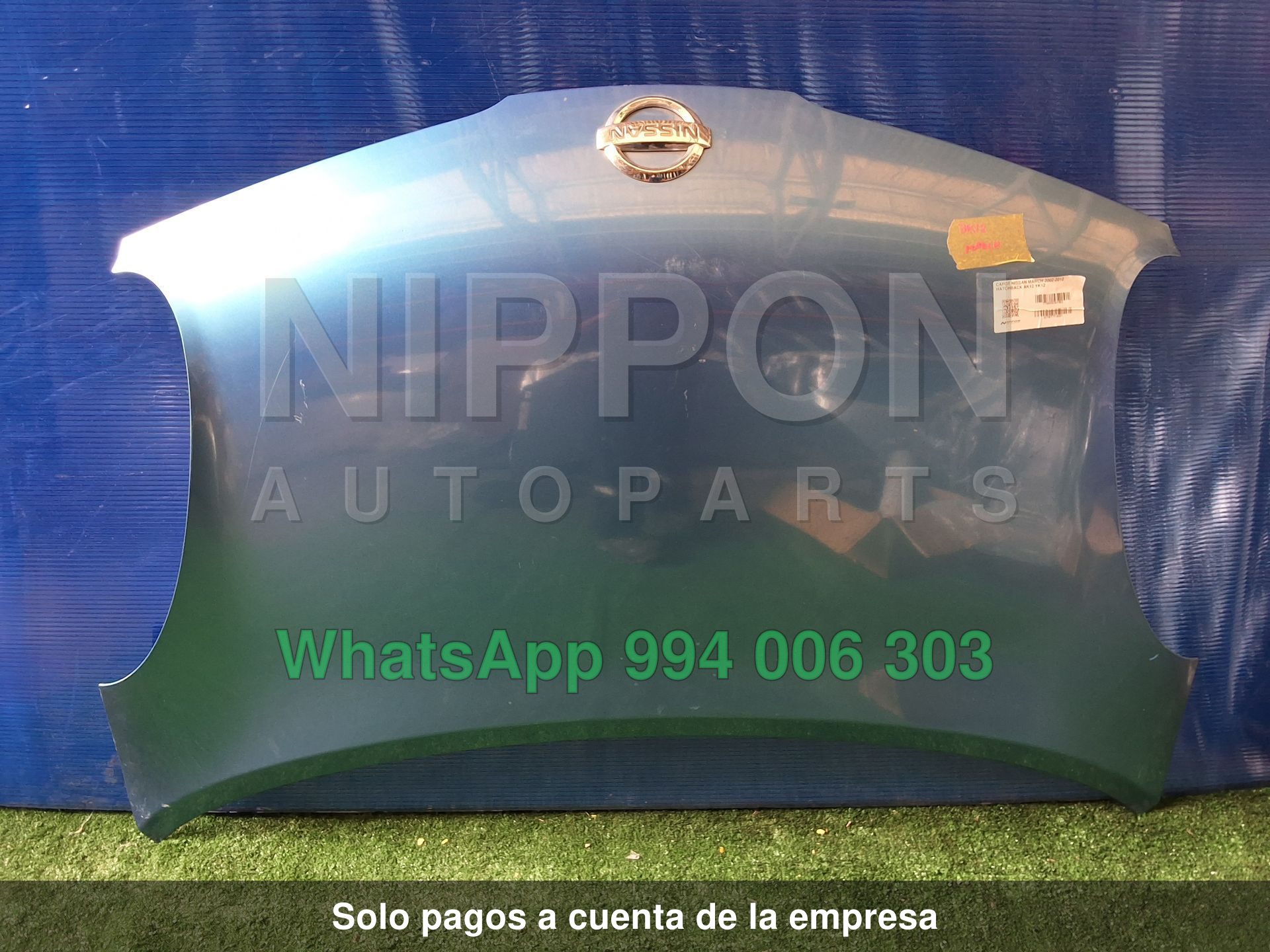 CAPOT NISSAN MARCH 2002-2010 HATCHBACK AK12 YK12