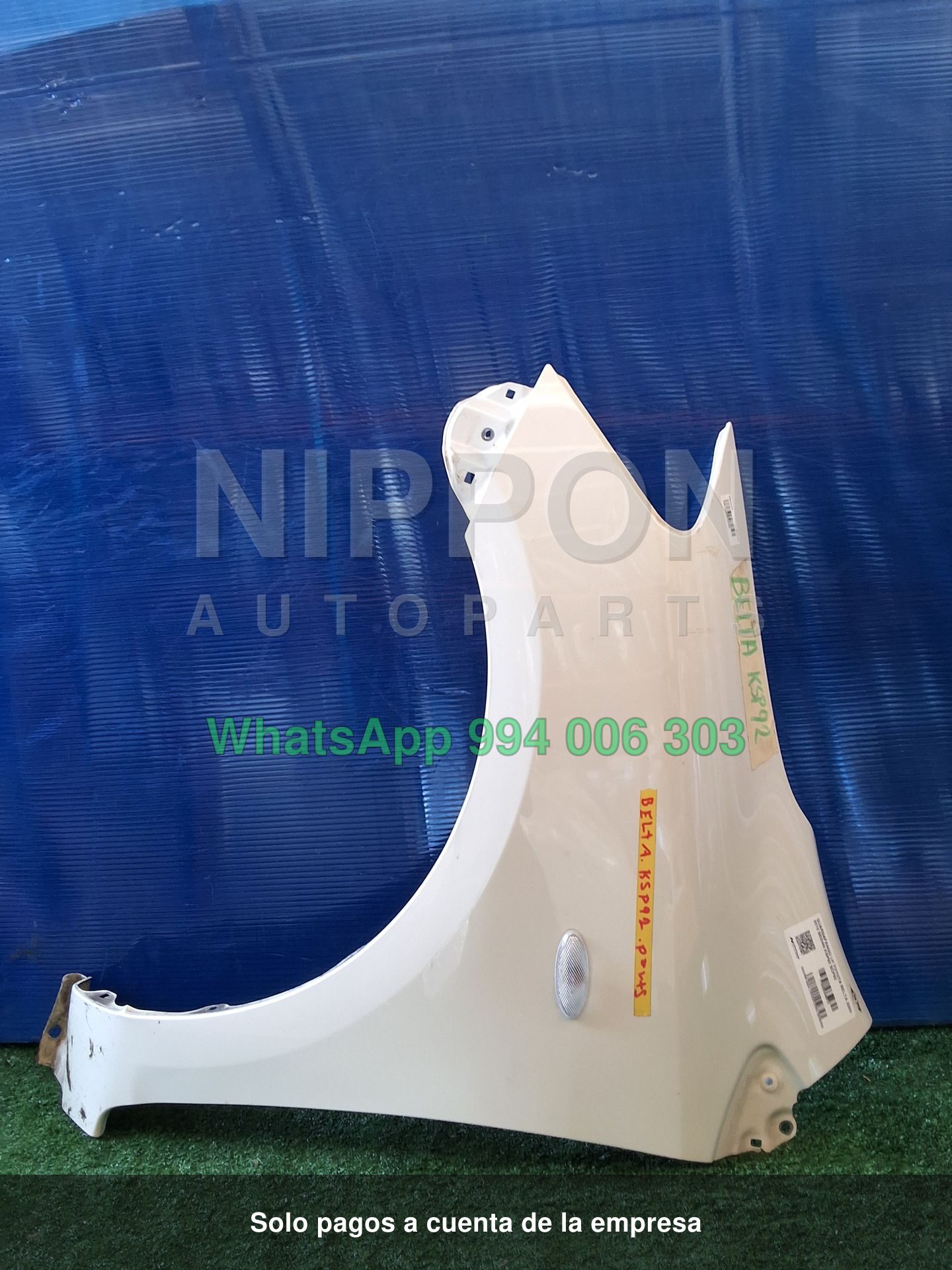 GUARDAFANGO LH TOYOTA BELTA 2005-2012 SEDAN KSP92 SCP92