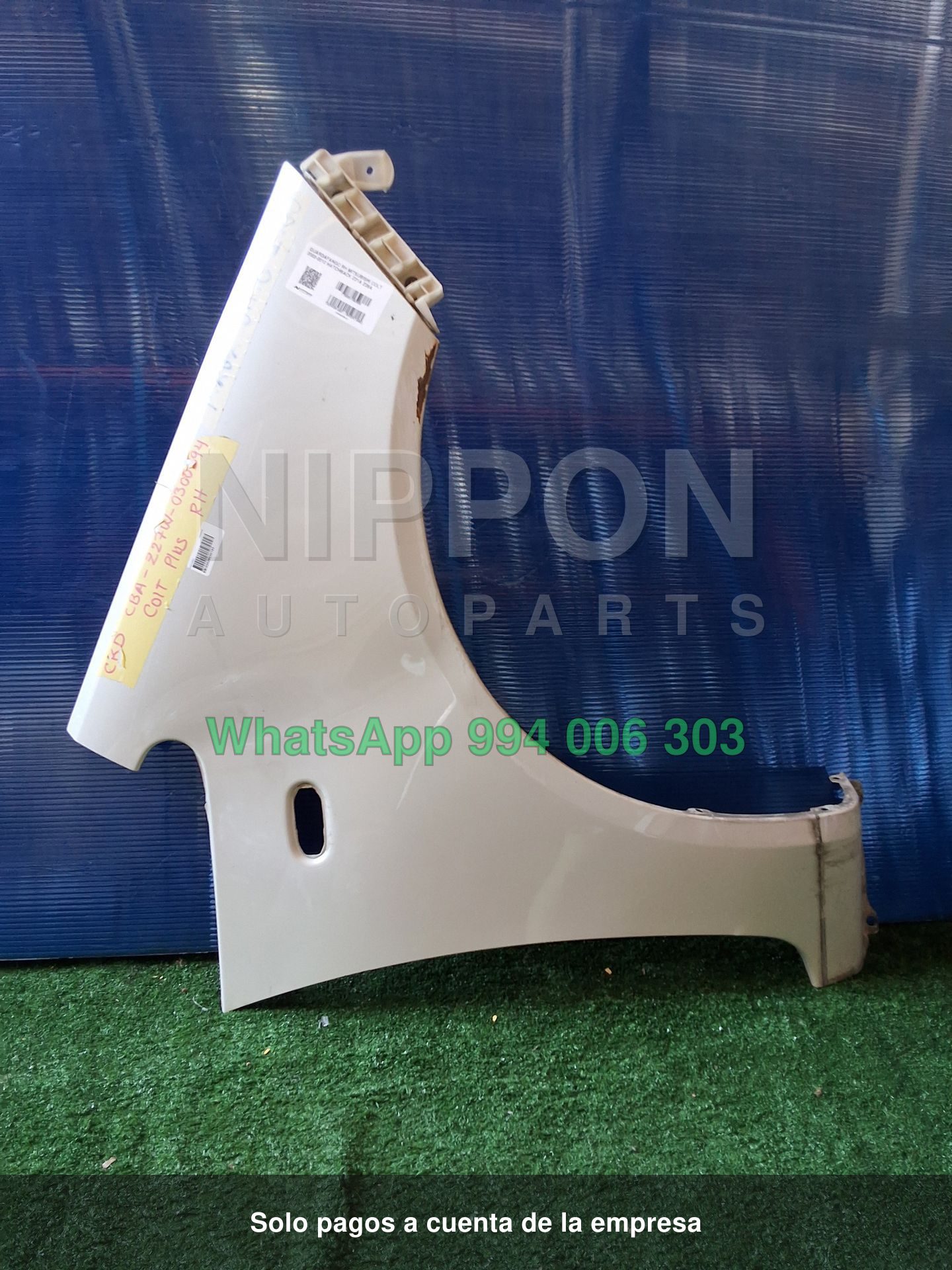 GUARDAFANGO RH MITSUBISHI COLT 2002-2012 HATCHBACK Z21A Z28A