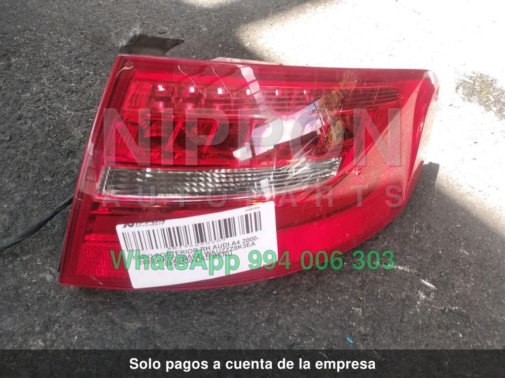 FARO POSTERIOR RH AUDI A4 2008-2016 SEDAN 8K