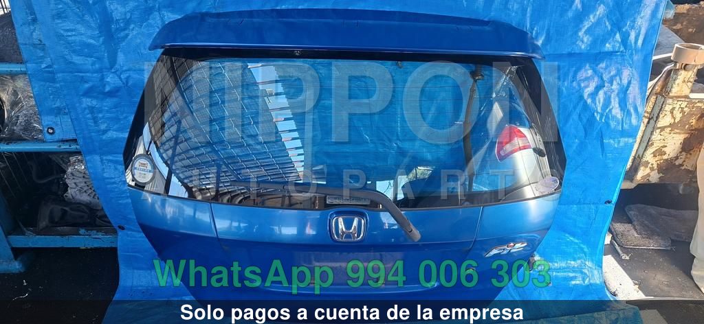 COMPUERTA HONDA FIT 2001-2007 HATCHBACK GD1 GD4