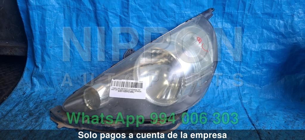 FARO DELANTERO LH HONDA FIT 2001-2007 HATCHBACK GD1 GD4
