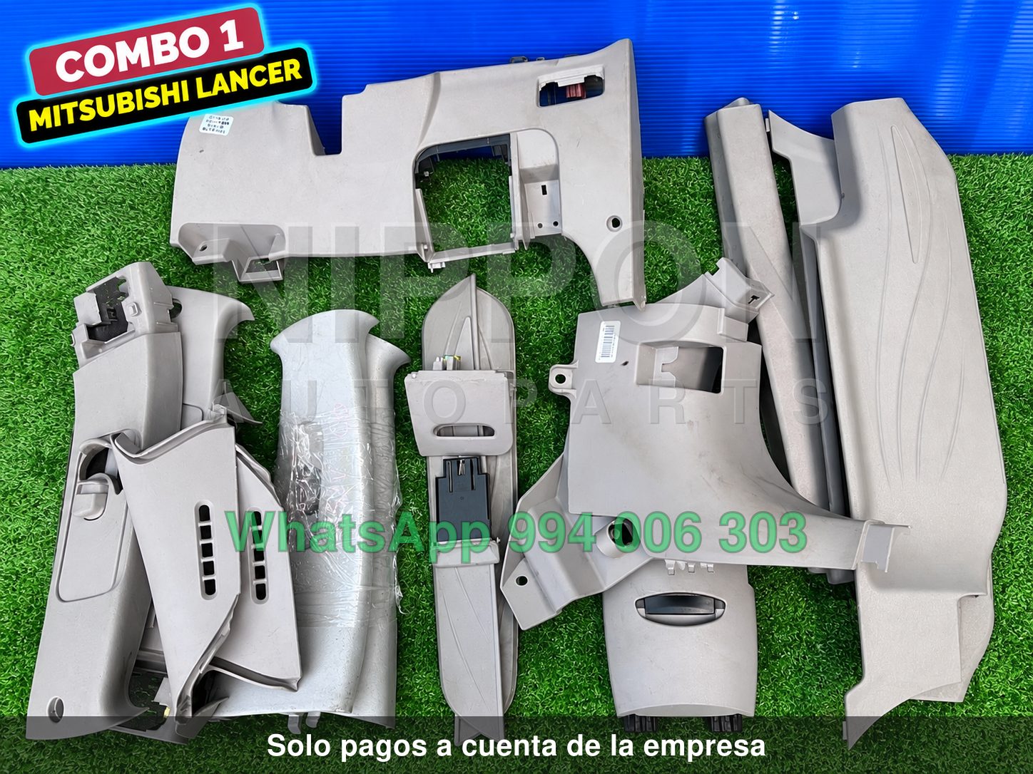 COMBO DE ACCESORIOS MITSUBISHI LANCER CARGO 2003-2008 VAN CS2V
