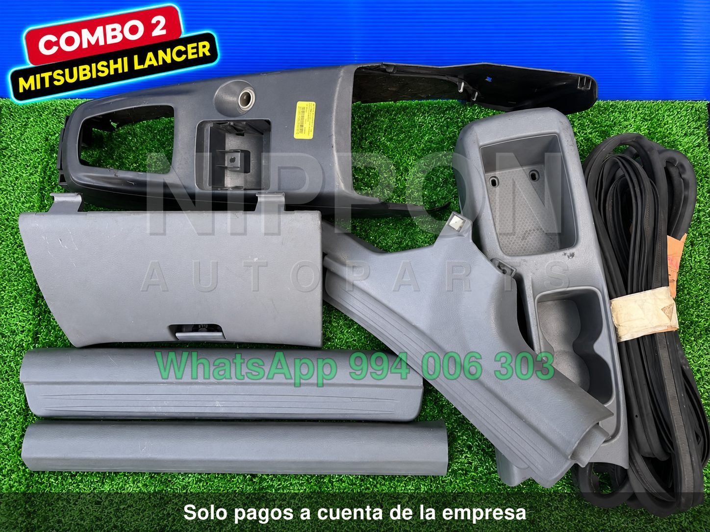 COMBO DE ACCESORIOS MITSUBISHI LANCER CARGO 2003-2008 VAN CS2V