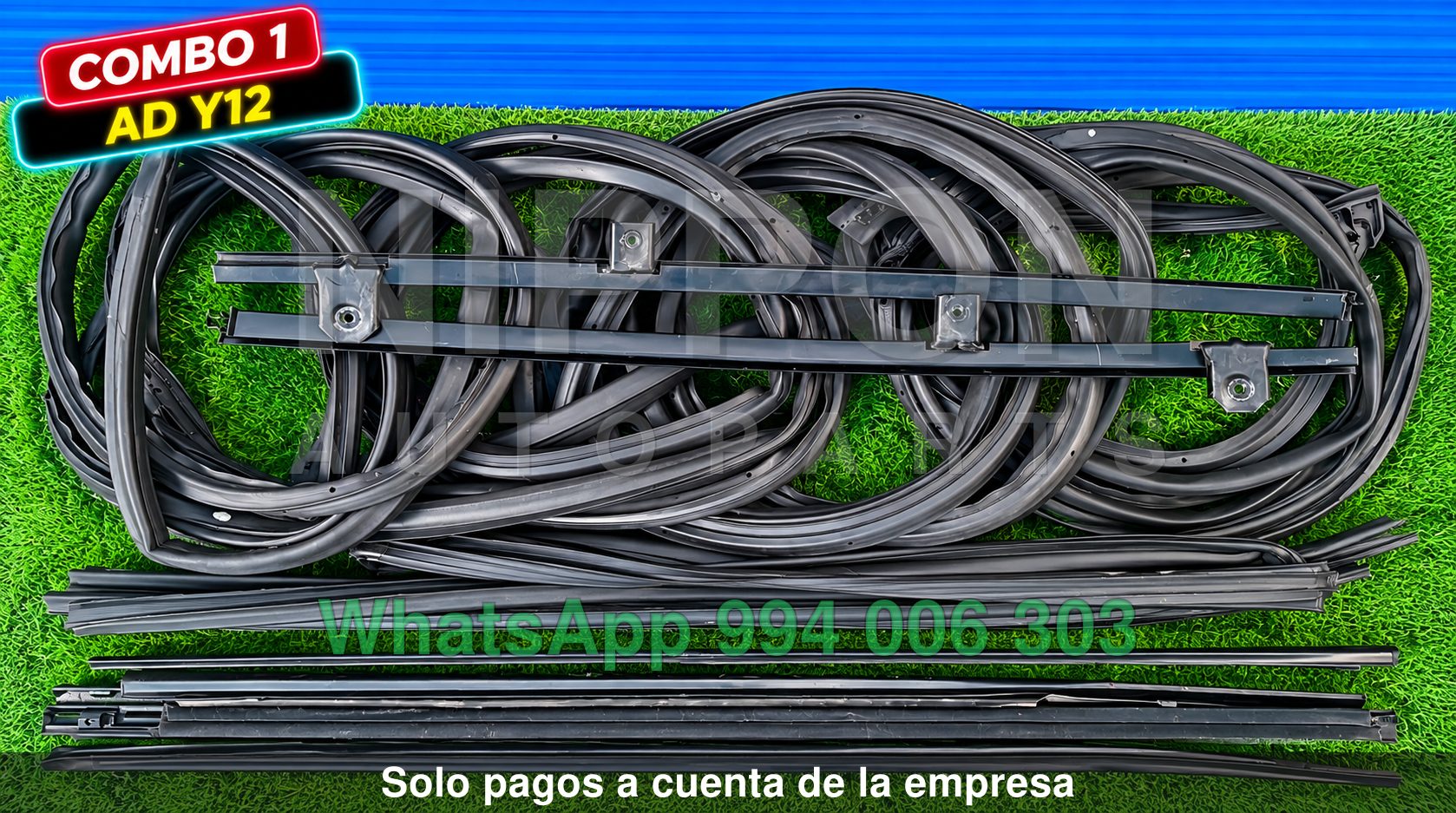 COMBO DE ACCESORIOS NISSAN AD VAN 2006-2021 VAN VY12 Y12