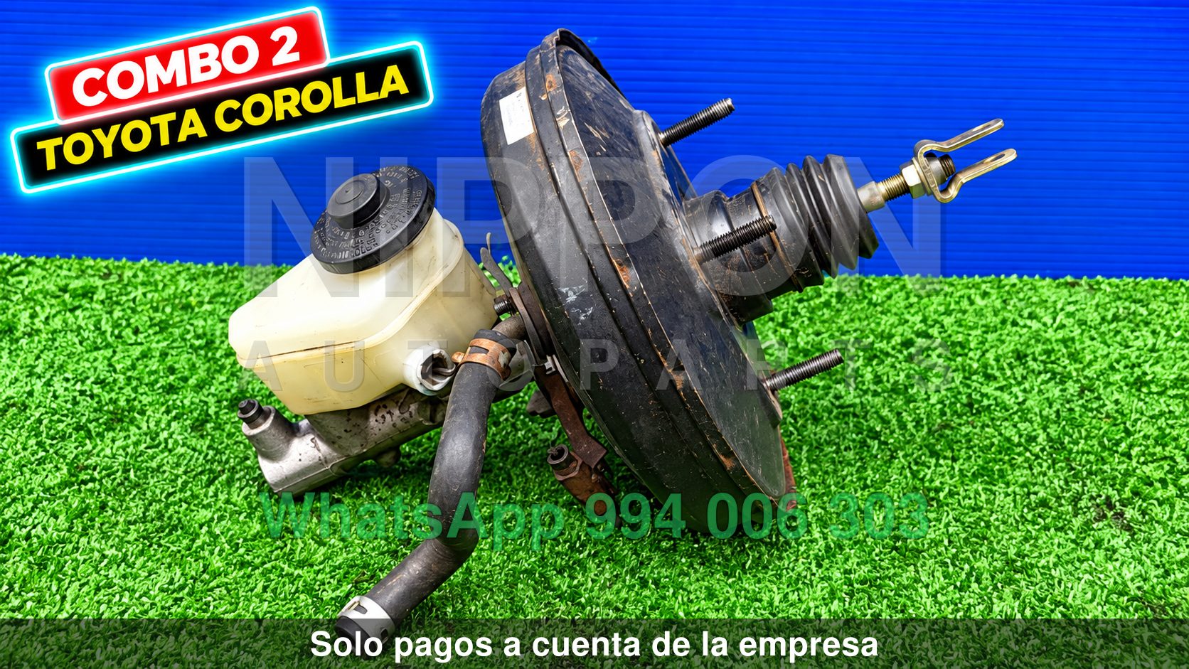 COMBO DE ACCESORIOS TOYOTA COROLLA 1995-2000 SEDAN EE111 CE116