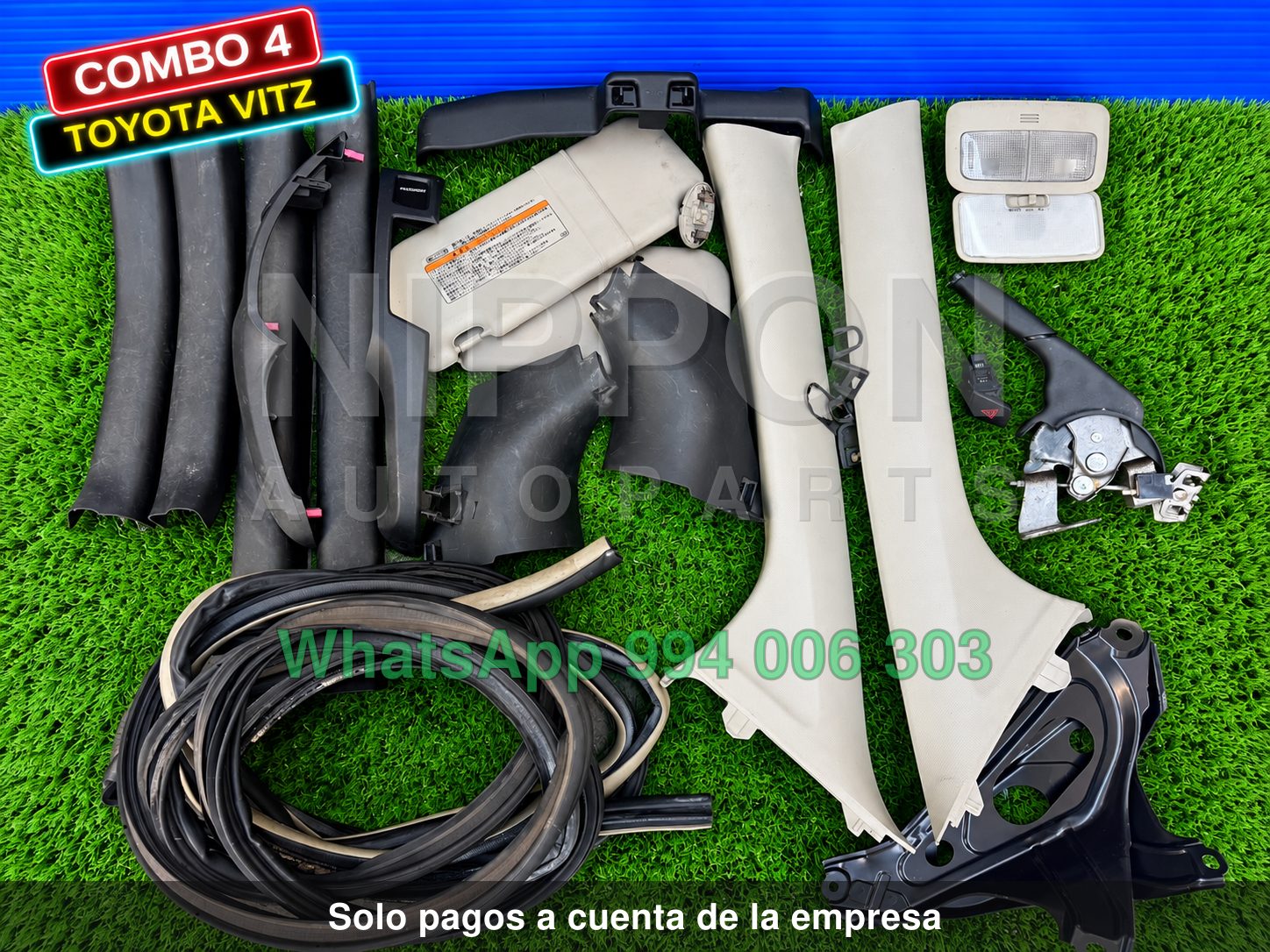 COMBO DE ACCESORIOS TOYOTA VITZ 2005-2010 HATCHBACK KSP90 NCP95