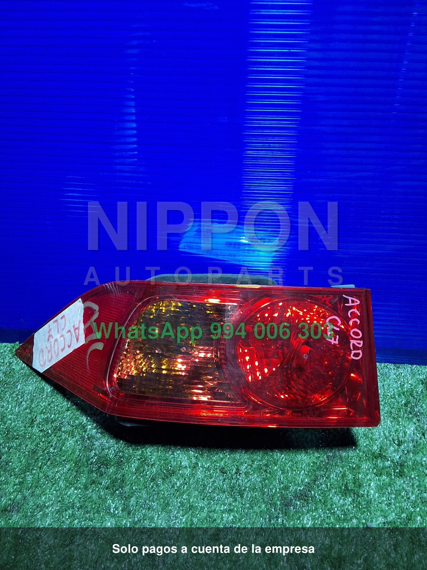 FARO POSTERIOR LH HONDA ACCORD 2002-2008 SEDAN CL7 CL9