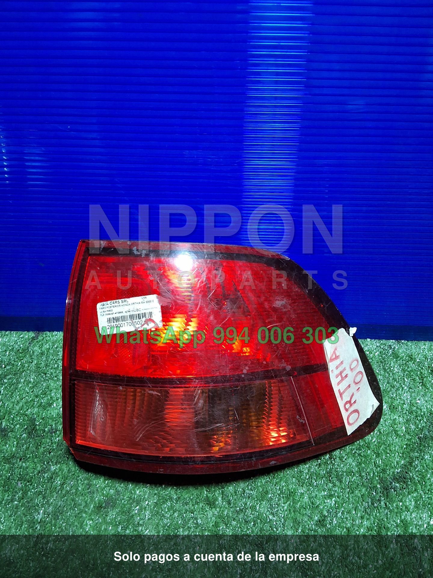 FARO POSTERIOR RH HONDA ORTHIA 1996-2002 WAGON EL1 EL3