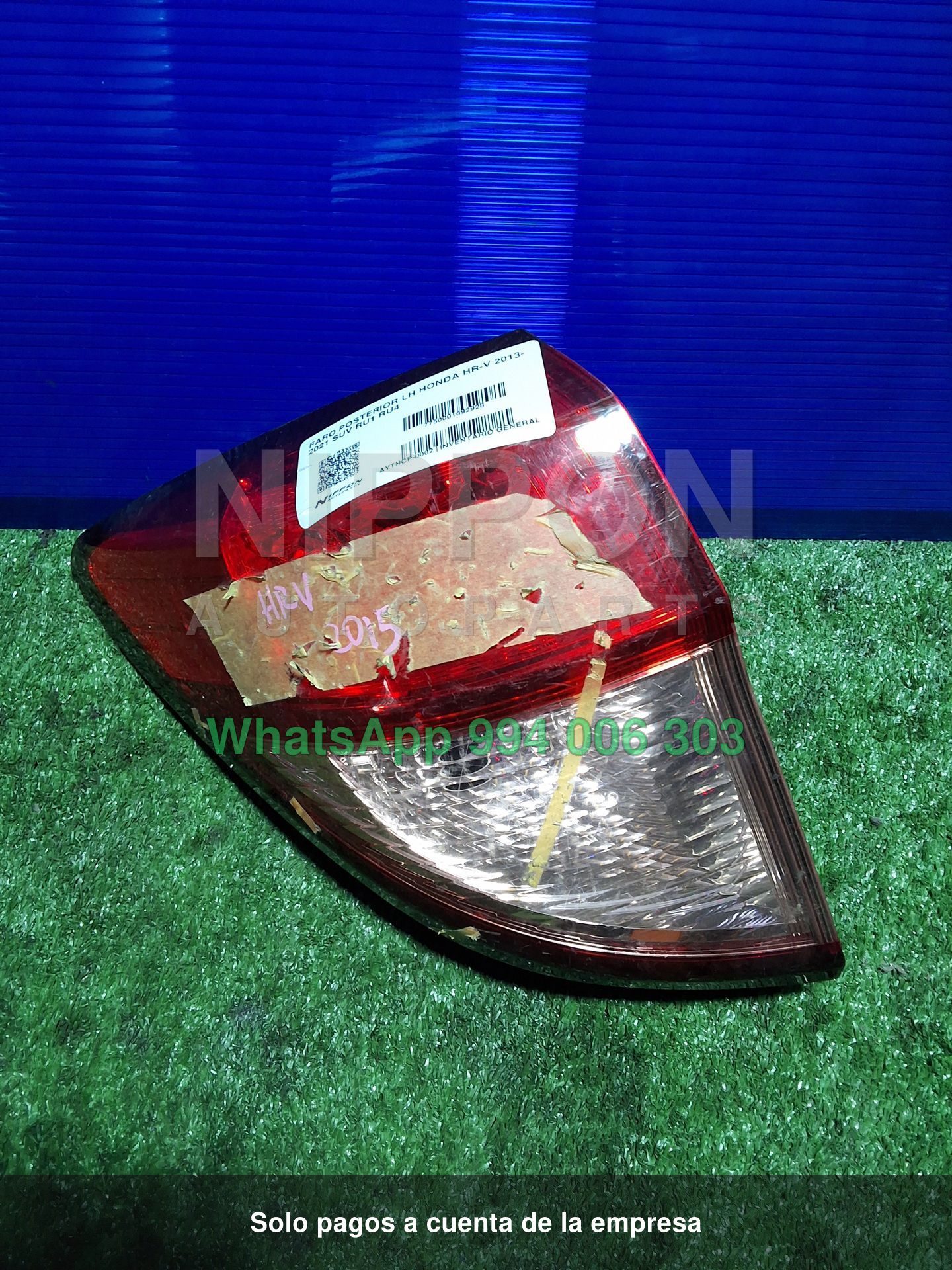 FARO POSTERIOR LH HONDA HR-V 2013-2021 SUV RU1 RU4