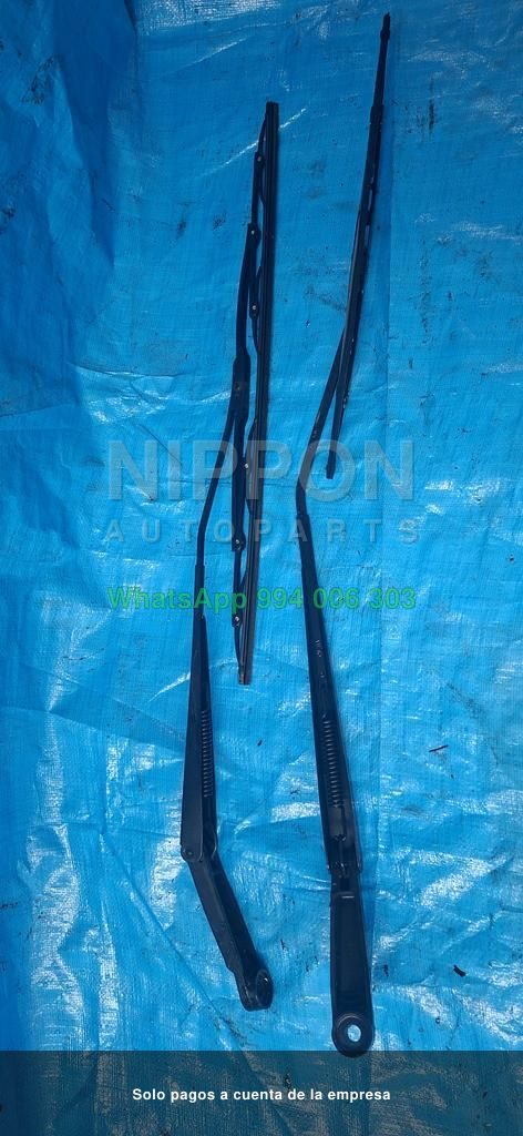 BRAZO DE LIMPIAPARABRIZA PLUMILLA DELANTERO PAR NISSAN WINGROAD 2005-2018 WAGON Y12 JY12