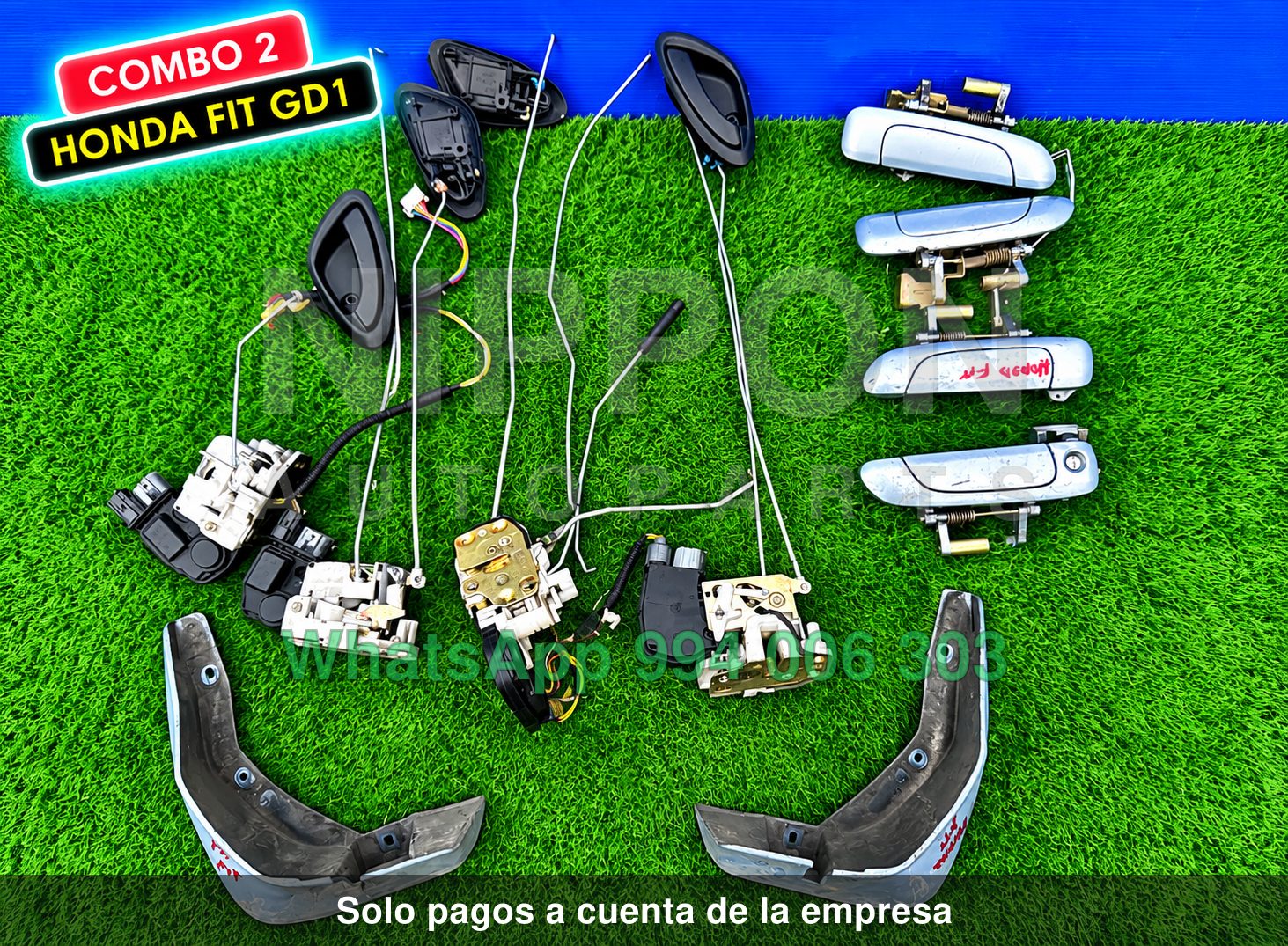 COMBO DE ACCESORIOS HONDA FIT 2001-2007 HATCHBACK GD1 GD4