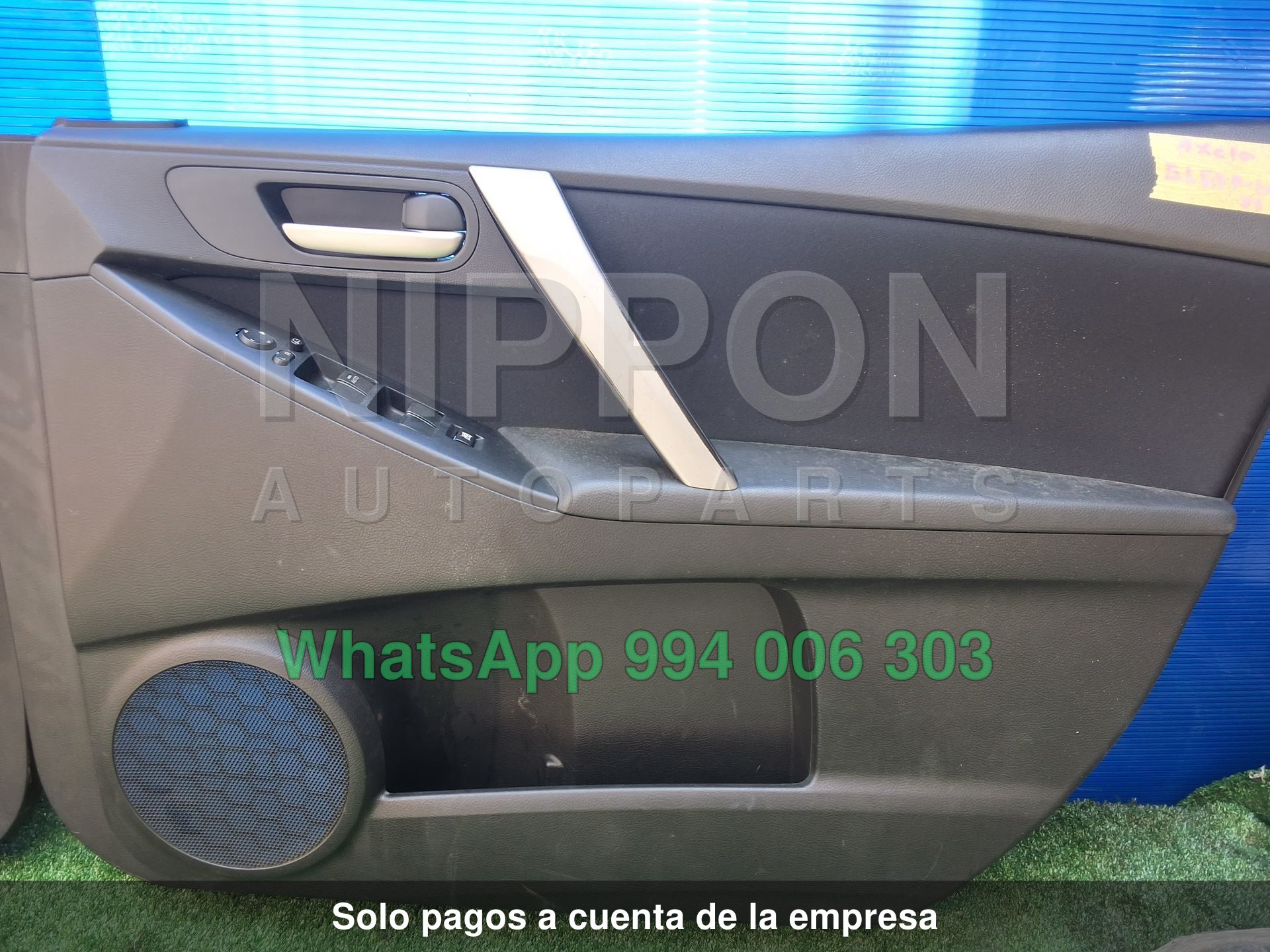 TAPIZ CUBIERTA PUERTA DELANTERA PAR MAZDA AXELA 2009-2013 SEDAN BL5FP BLFFP