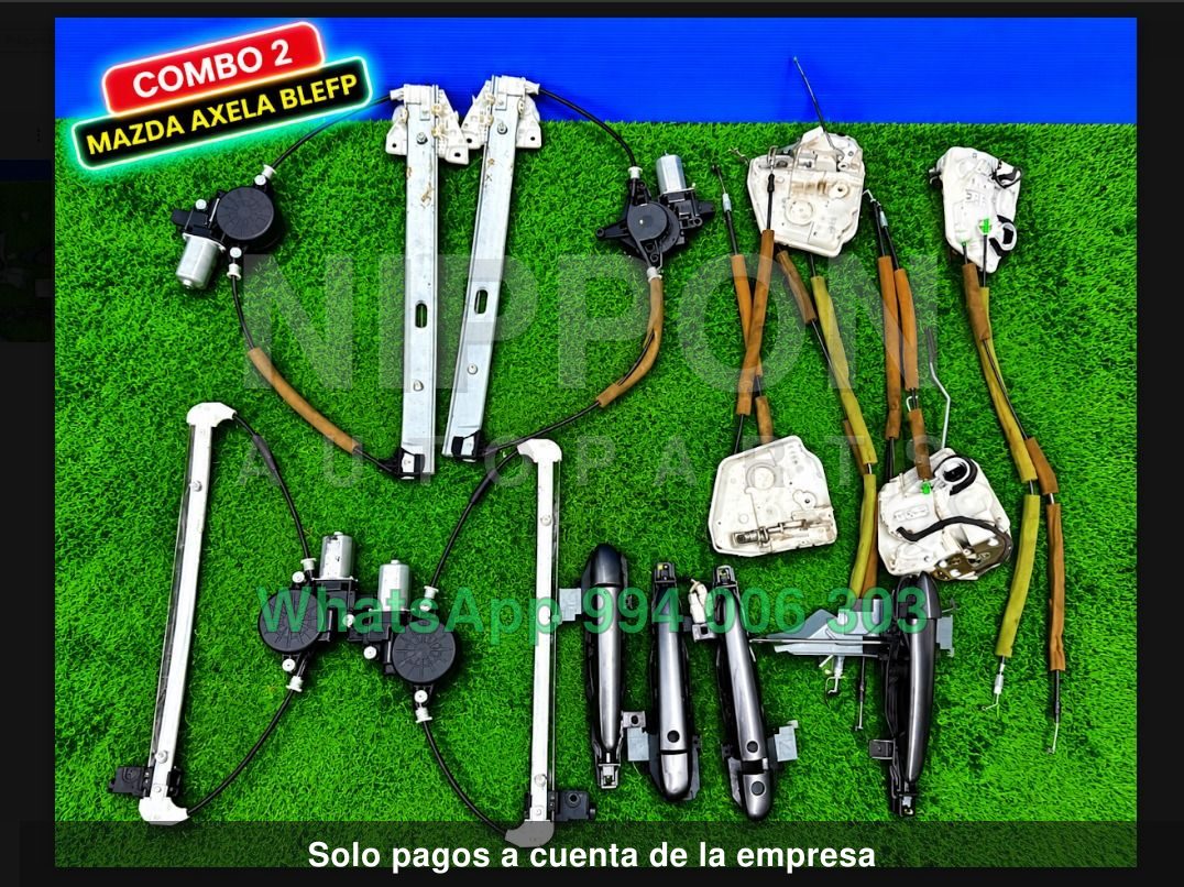 COMBO DE ACCESORIOS MAZDA AXELA 2009-2013 SEDAN BL5FP BLFFP