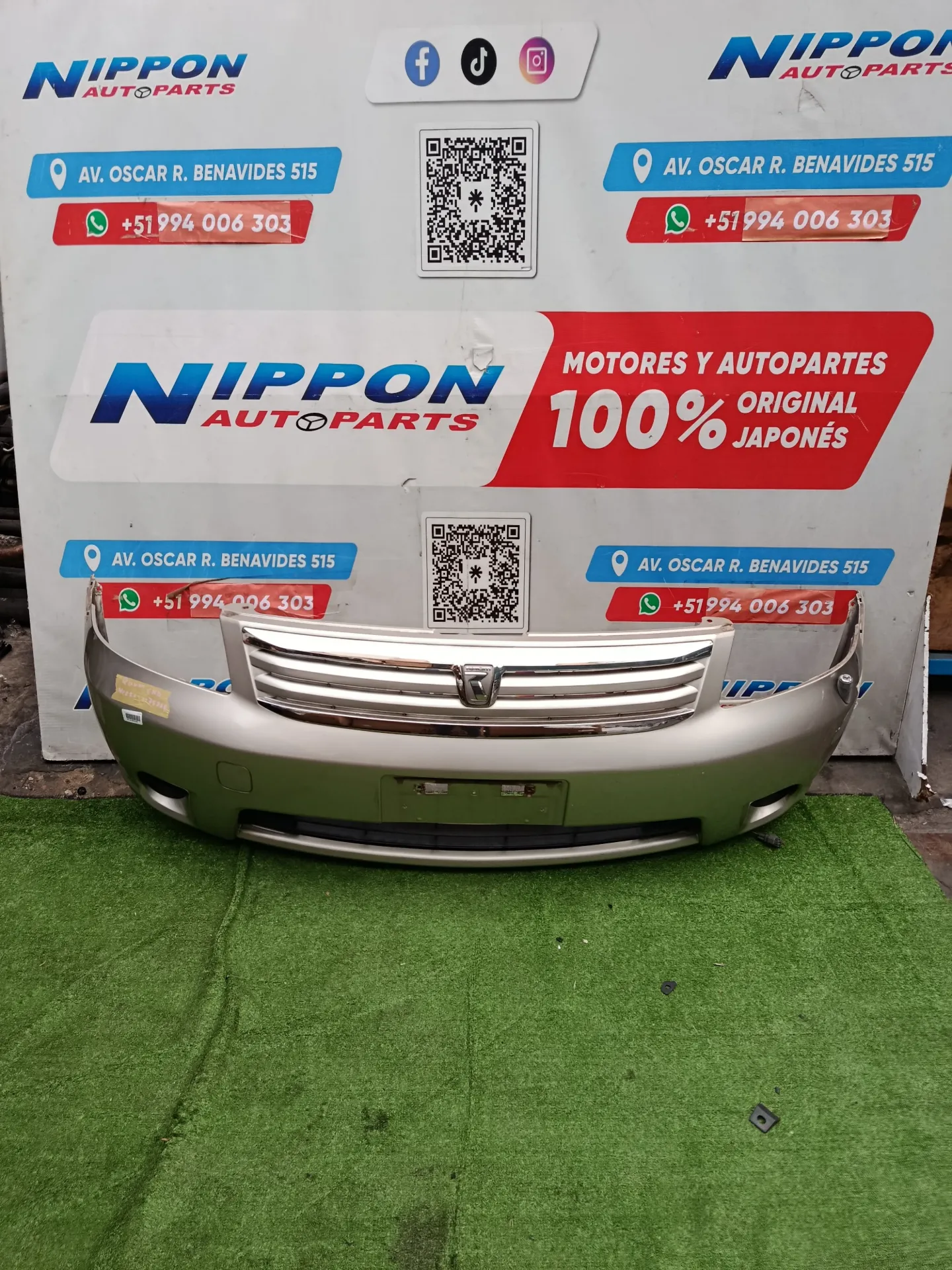 PARACHOQUE DELANTERO TOYOTA RAUM 2003-2011 HATCHBACK NCZ20 NCZ25