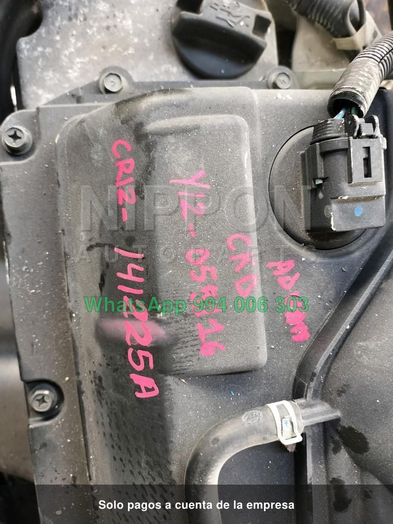 MOTOR GASOLINERO NISSAN CR12 1240CC AUTOMATICO