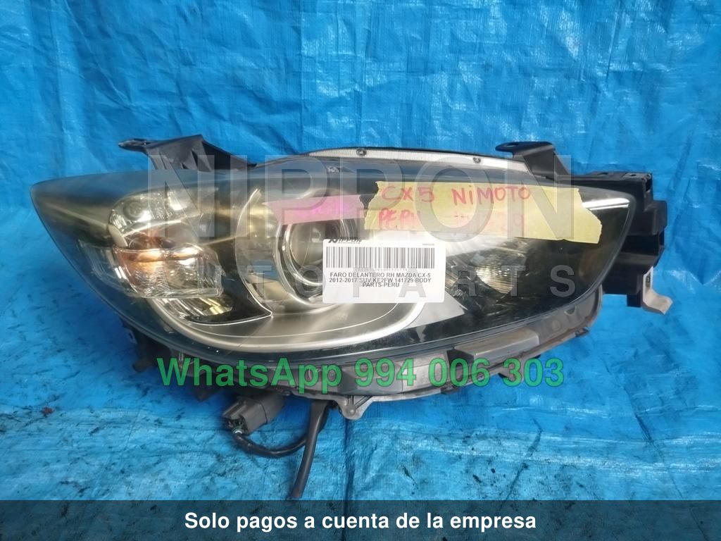 FARO DELANTERO RH MAZDA CX-5 2012-2017 SUV KEEFW KE5AW