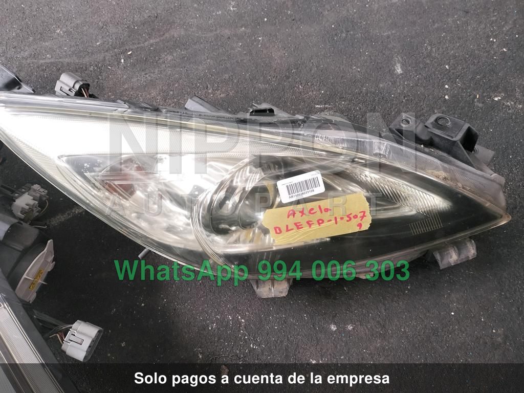 FARO DELANTERO RH MAZDA AXELA 2009-2013 SEDAN BL5FP BLFFP
